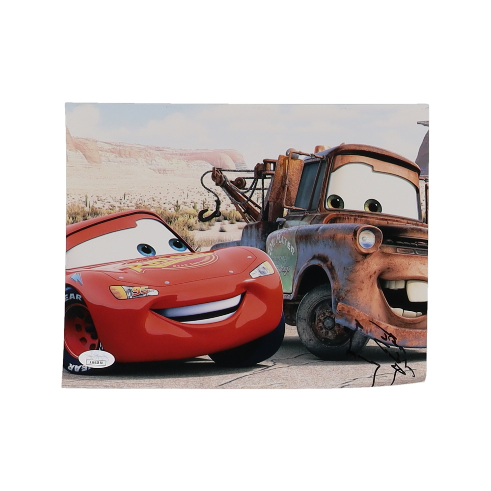 Larry the Cable Guy Signed "Cars" 8x10 Photo (JSA) at PristineAuction.com