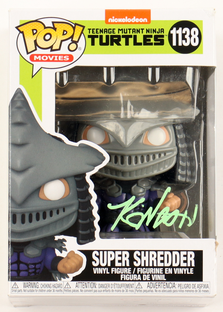 Kevin Nash Signed "Teenage Mutant Ninja Turtles" #1138 Shredder Funko Pop! Vinyl Figure (JSA) at PristineAuction.com Kevin Nash Signed "Teenage Mutant Ninja Turtles" #1138 Shredder Funko Pop! Vinyl Figure (JSA) at PristineAuction.com