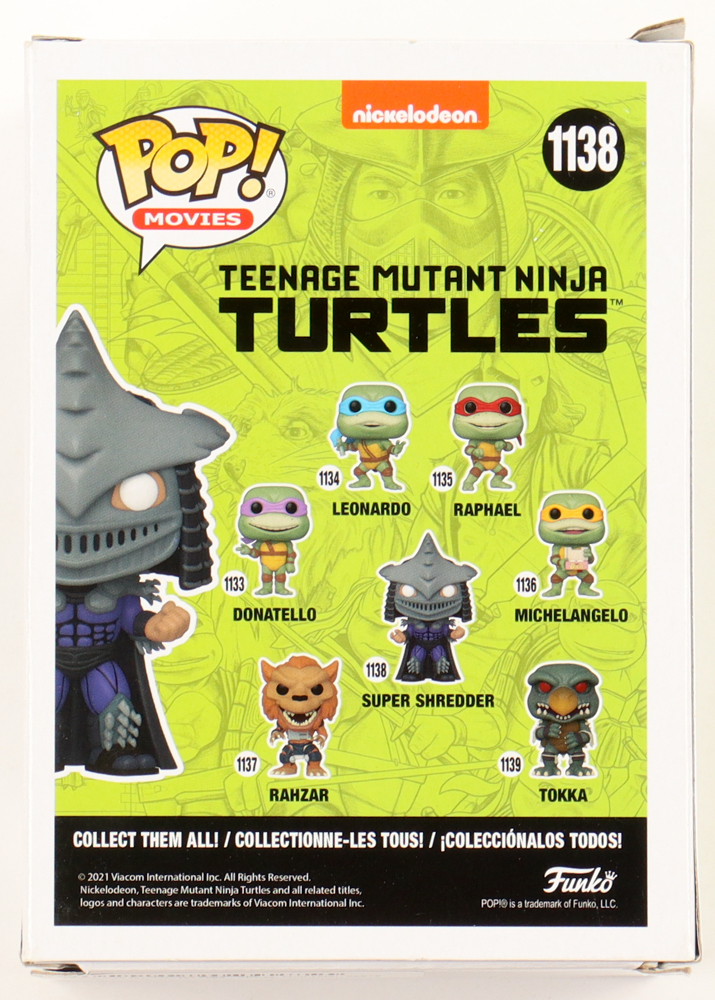 Kevin Nash Signed "Teenage Mutant Ninja Turtles" #1138 Shredder Funko Pop! Vinyl Figure (JSA) at PristineAuction.com Kevin Nash Signed "Teenage Mutant Ninja Turtles" #1138 Shredder Funko Pop! Vinyl Figure (JSA) at PristineAuction.com