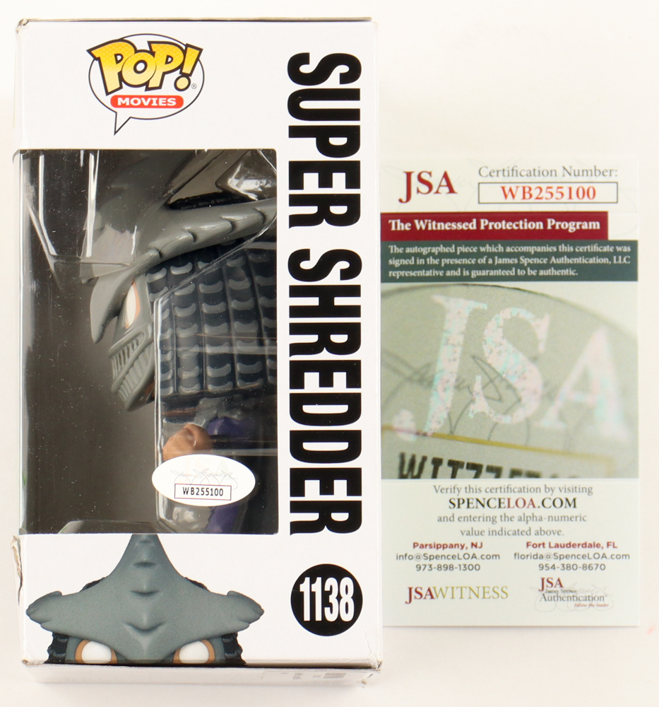 Kevin Nash Signed "Teenage Mutant Ninja Turtles" #1138 Shredder Funko Pop! Vinyl Figure (JSA) at PristineAuction.com Kevin Nash Signed "Teenage Mutant Ninja Turtles" #1138 Shredder Funko Pop! Vinyl Figure (JSA) at PristineAuction.com