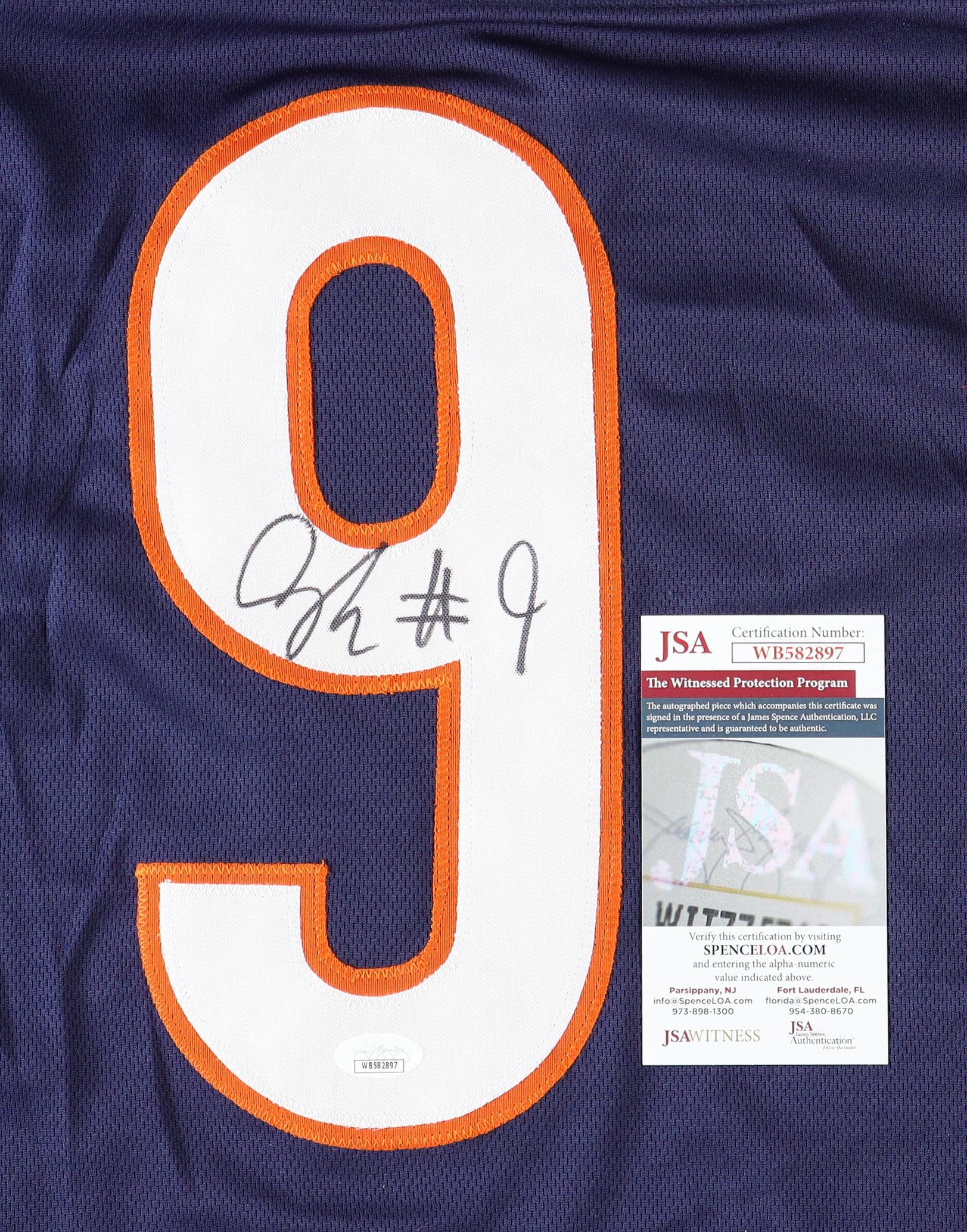 Jaquan Brisker Signed Jersey (JSA) at PristineAuction.com Jaquan Brisker Signed Jersey (JSA) at PristineAuction.com