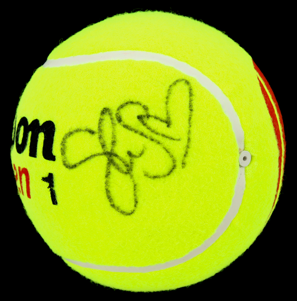 Sloane Stephens Signed US Open Jumbo Tennis Ball (JSA) at PristineAuction.com Sloane Stephens Signed US Open Jumbo Tennis Ball (JSA) at PristineAuction.com