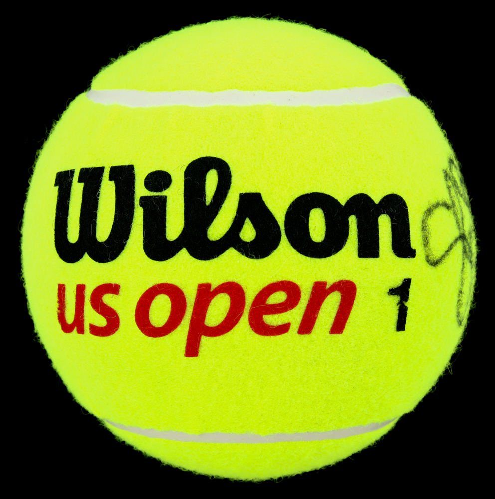 Sloane Stephens Signed US Open Jumbo Tennis Ball (JSA) at PristineAuction.com Sloane Stephens Signed US Open Jumbo Tennis Ball (JSA) at PristineAuction.com