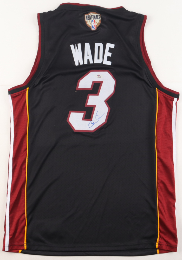 Dwyane Wade Signed Authentic Nike Jersey with Finals Patch (PSA) at PristineAuction.com Dwyane Wade Signed Authentic Nike Jersey with Finals Patch (PSA) at PristineAuction.com