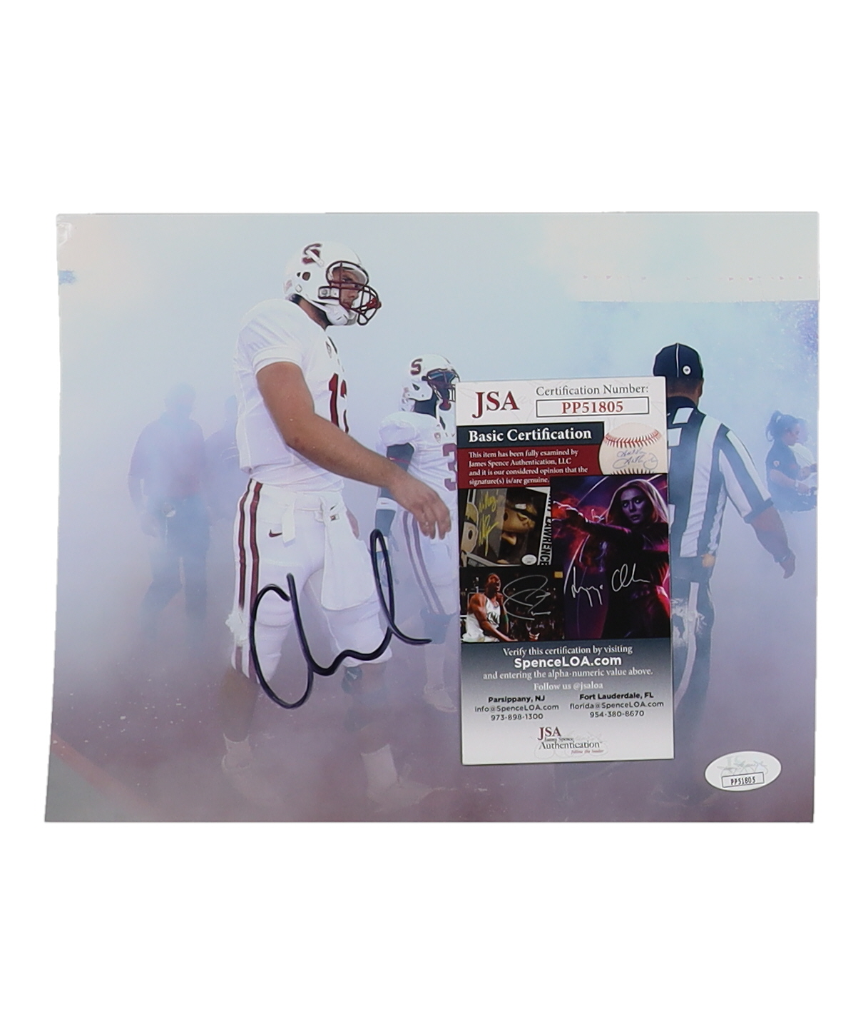 Andrew Luck Signed Stanford Cardinal 8x10 Photo (JSA) at PristineAuction.com Andrew Luck Signed Stanford Cardinal 8x10 Photo (JSA) at PristineAuction.com