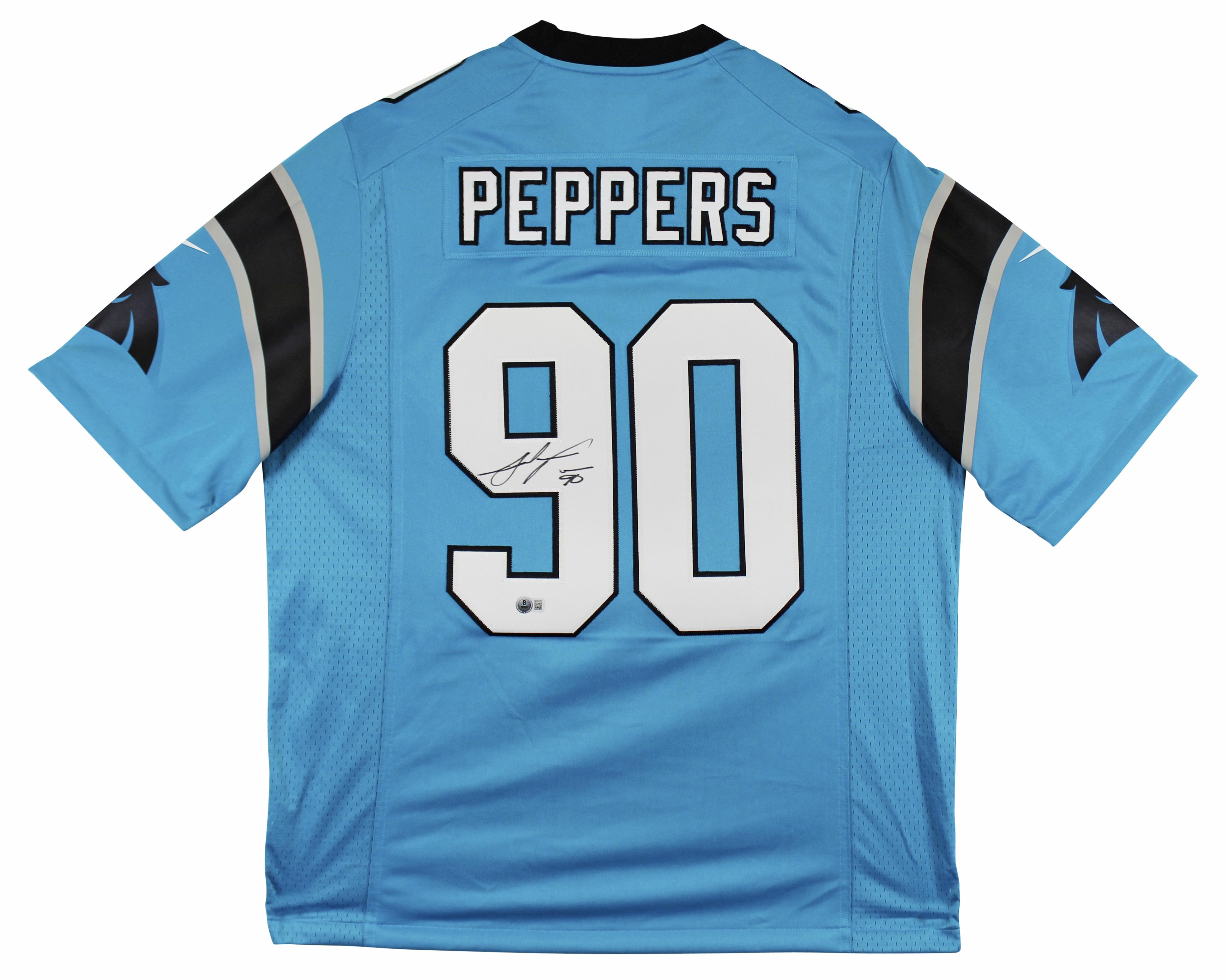 Julius Peppers Signed Panthers Nike Limited Jersey (Beckett) at PristineAuction.com Julius Peppers Signed Panthers Nike Limited Jersey (Beckett) at PristineAuction.com