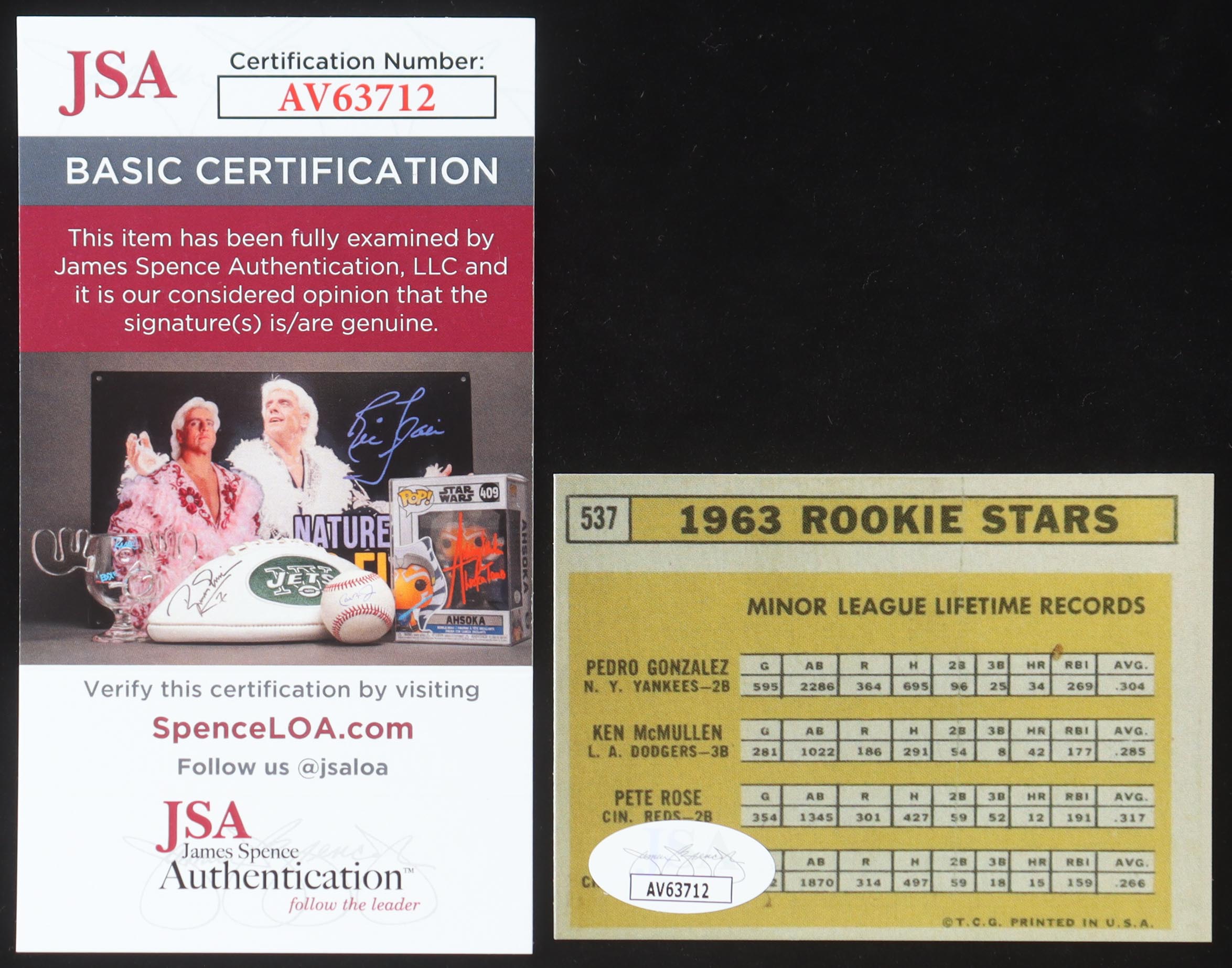 Pete Rose Signed Cut Inscribed "63 ROY" (JSA) at PristineAuction.com Pete Rose Signed Cut Inscribed "63 ROY" (JSA) at PristineAuction.com