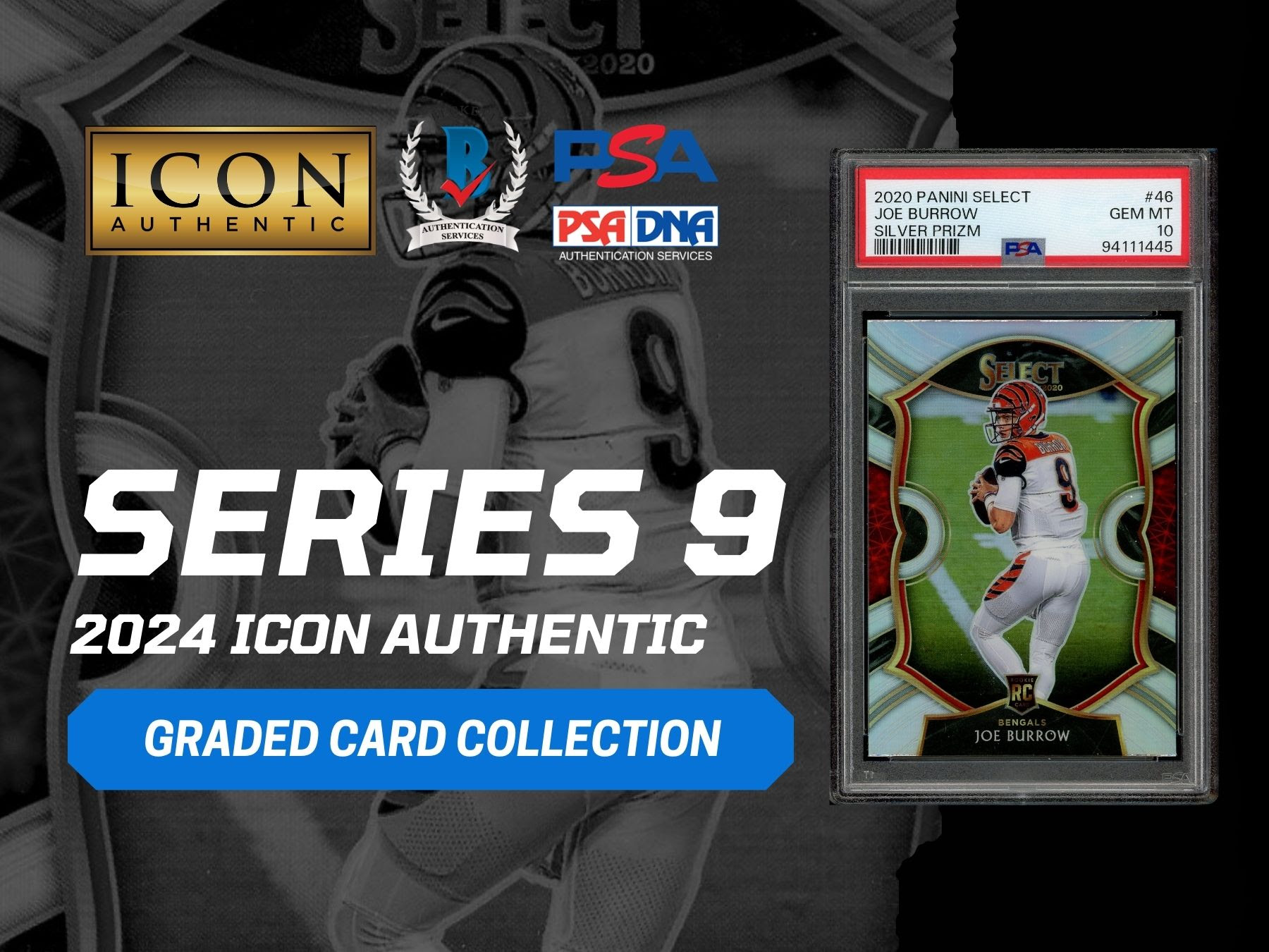 2024 Icon Authentic Graded Card Collection Mystery Box Series 9 ...