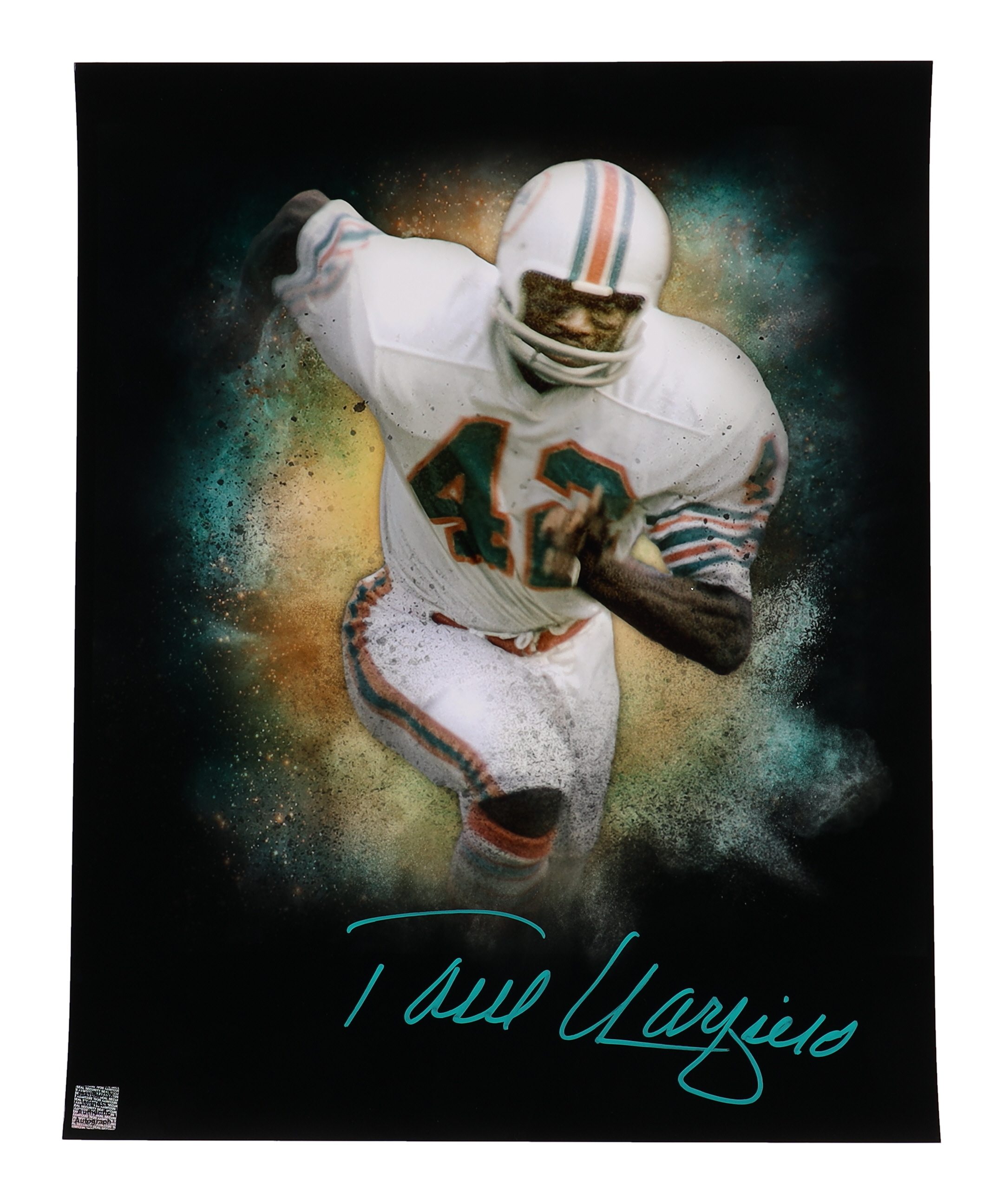 Paul Warfield Signed Dolphins 16x20 Photo (Playball Ink) at PristineAuction.com Paul Warfield Signed Dolphins 16x20 Photo (Playball Ink) at PristineAuction.com