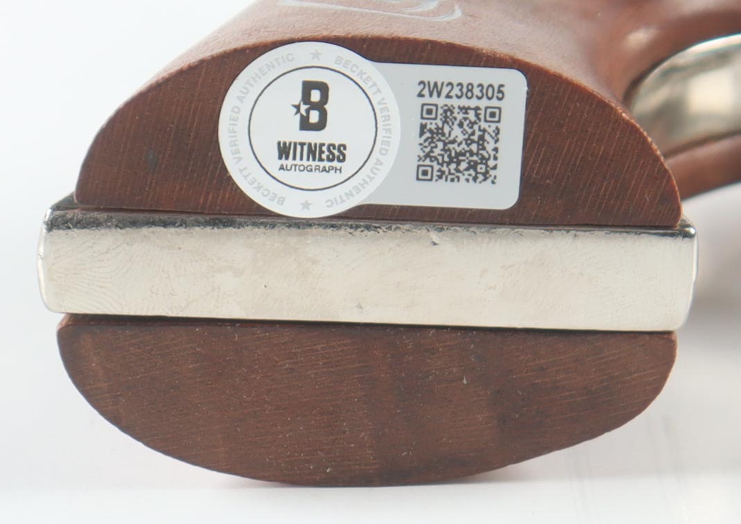 Charlie Sheen Signed "Young Guns" Replica Revolver (Beckett) at PristineAuction.com Charlie Sheen Signed "Young Guns" Replica Revolver (Beckett) at PristineAuction.com