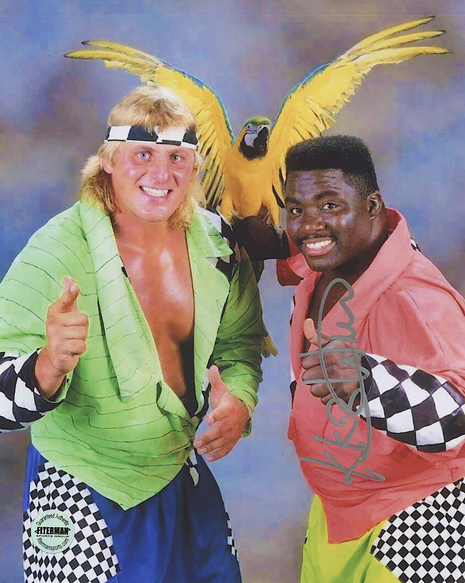 Koko B. Ware Signed WWE 8x10 Photo (Fiterman Hologram) at PristineAuction.com Koko B. Ware Signed WWE 8x10 Photo (Fiterman Hologram) at PristineAuction.com