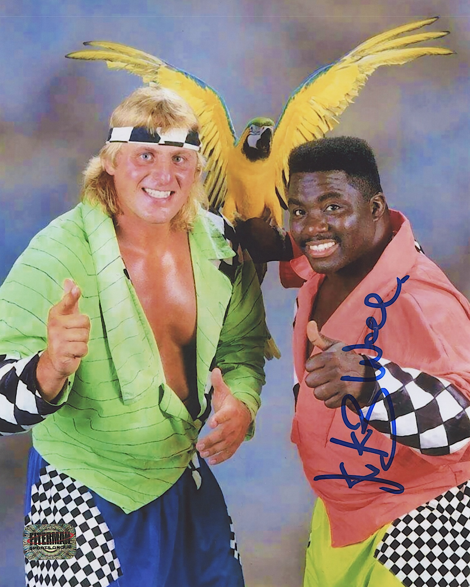 Koko B. Ware Signed WWE 8x10 Photo (Fiterman Hologram) at PristineAuction.com Koko B. Ware Signed WWE 8x10 Photo (Fiterman Hologram) at PristineAuction.com