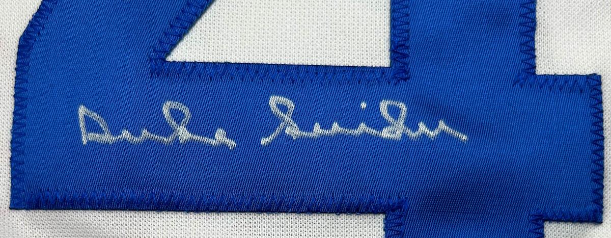 Duke Snider Signed Custom Jersey (PSA) at PristineAuction.com Duke Snider Signed Custom Jersey (PSA) at PristineAuction.com