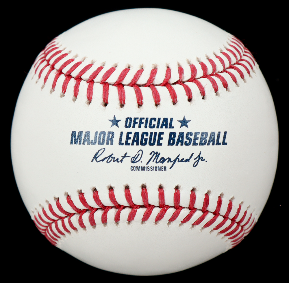 Chipper Jones Signed OML Hall of Fame Logo Baseball (Fanatics) at PristineAuction.com Chipper Jones Signed OML Hall of Fame Logo Baseball (Fanatics) at PristineAuction.com