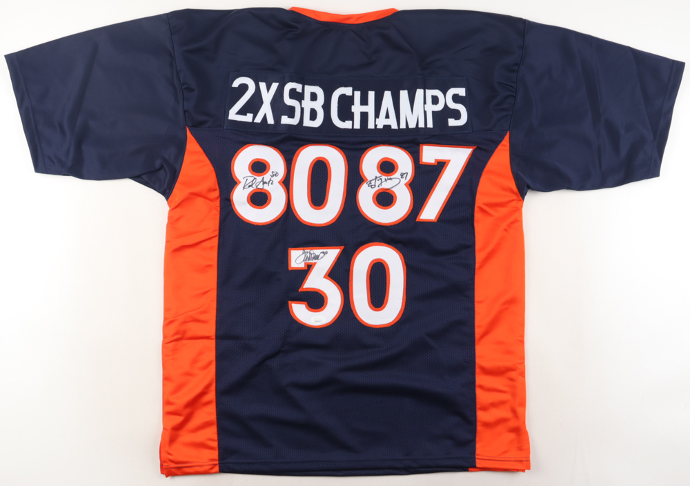 Terrell Davis, Rod Smith & Ed McCaffrey Signed Jersey (JSA) at PristineAuction.com Terrell Davis, Rod Smith & Ed McCaffrey Signed Jersey (JSA) at PristineAuction.com