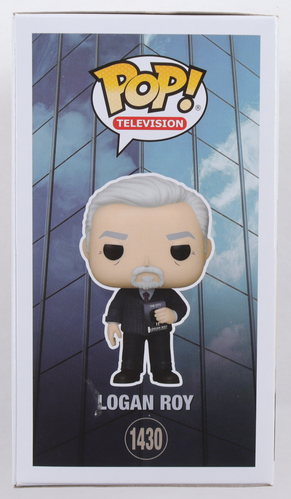 Brian Cox Signed "Succession" #1430 Logan Roy Funko Pop! Vinyl Figure (Beckett) at PristineAuction.com Brian Cox Signed "Succession" #1430 Logan Roy Funko Pop! Vinyl Figure (Beckett) at PristineAuction.com