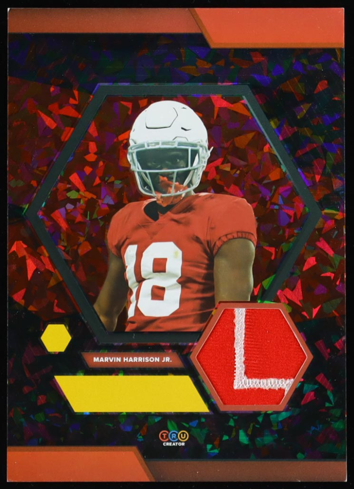 2022 Bowman University Marvin Harrison Jr. Rookie Silver Refractor Card #MHJ – Ohio State (Panini)