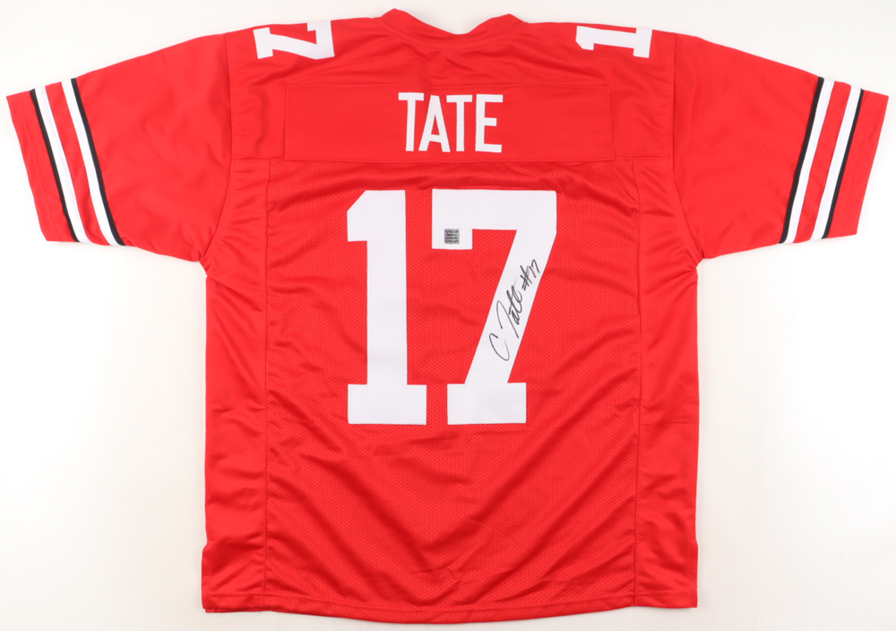 Carnell Tate Signed Jersey (Playball Ink) at PristineAuction.com Carnell Tate Signed Jersey (Playball Ink) at PristineAuction.com