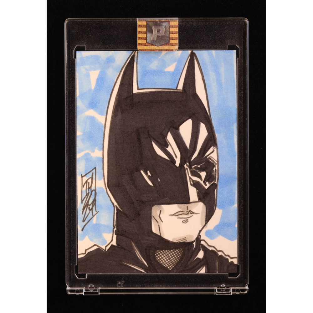 Batman | DC | Original Art Sketch Card by Tom Hodges (1/1 Original Art ...