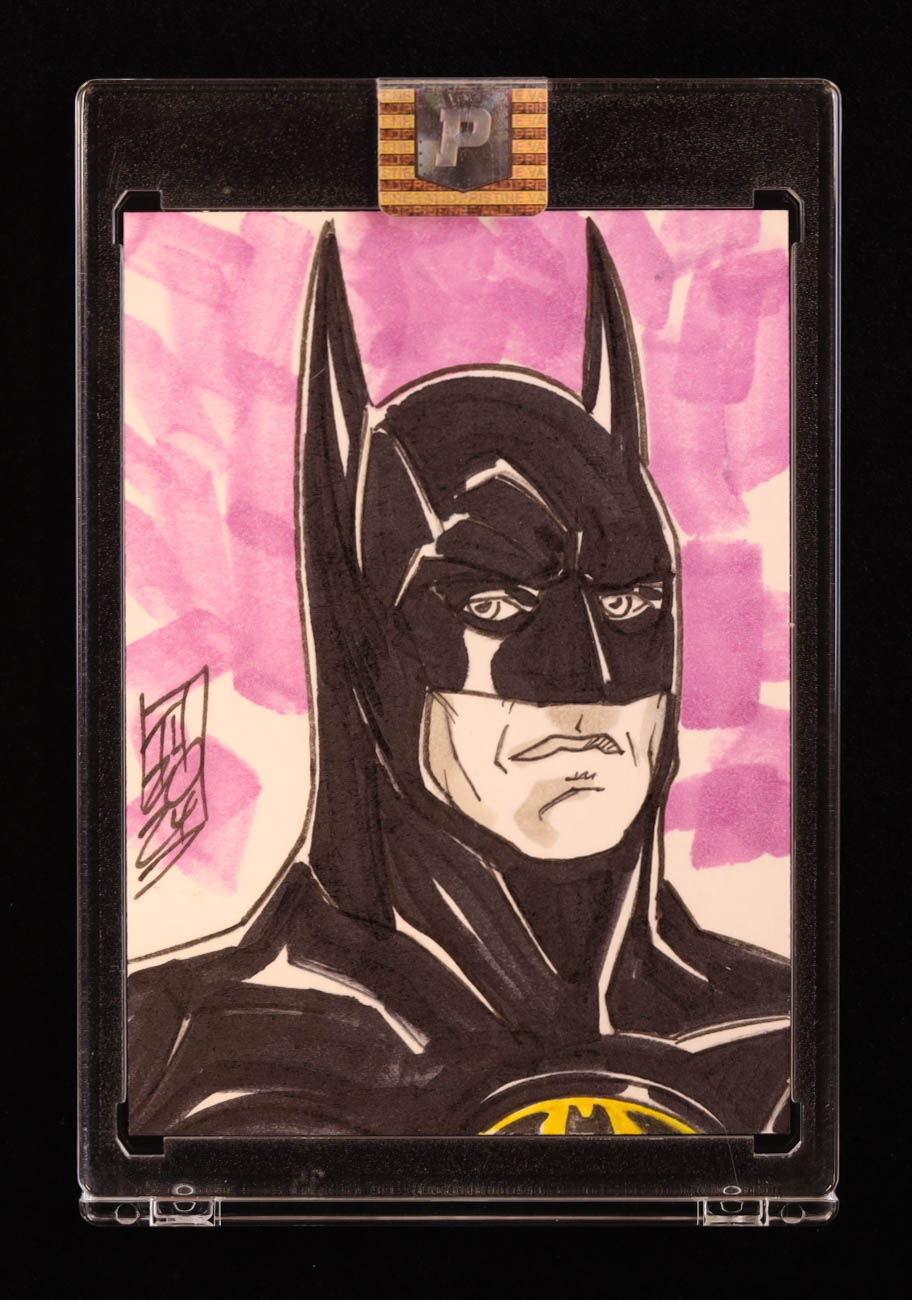 Batman | DC | Original Art Sketch Card by Tom Hodges (1/1 Original Art ...