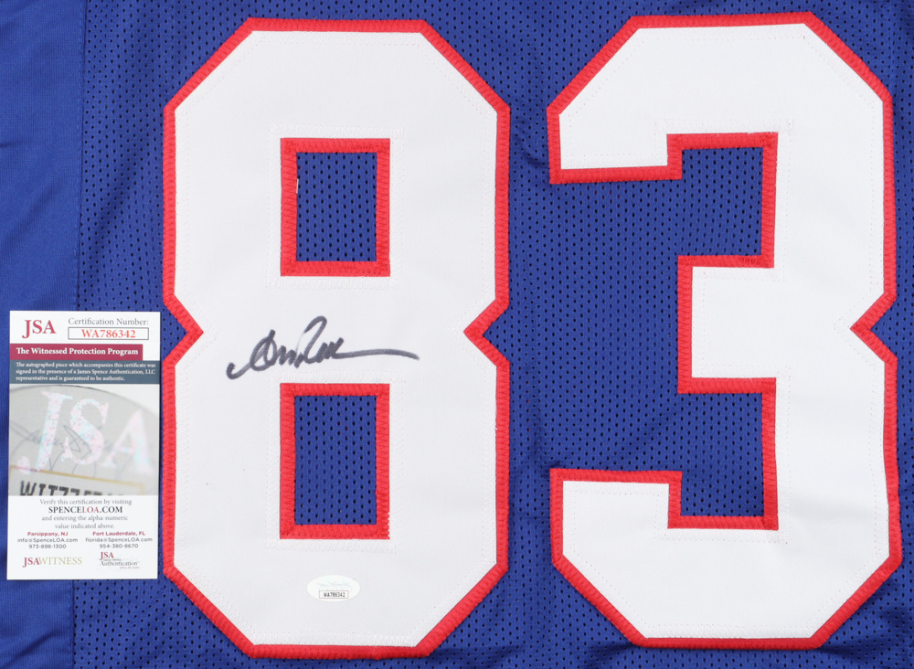 Andre Reed Signed Jersey (JSA) at PristineAuction.com Andre Reed Signed Jersey (JSA) at PristineAuction.com