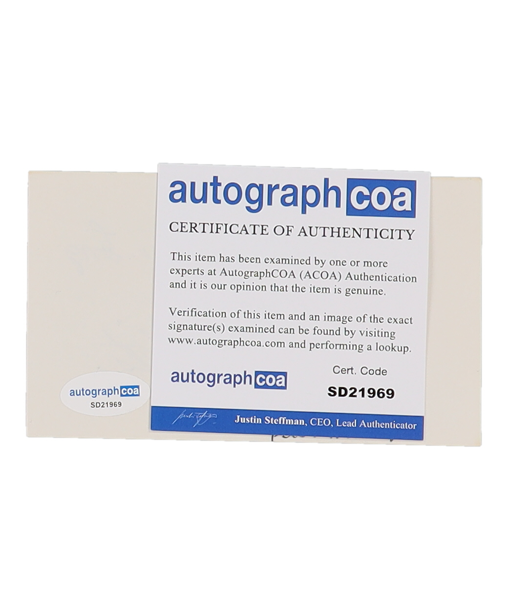 Paul Tibbets Signed Index Card Inscribed "With Best Wishes" (AutographCOA) at PristineAuction.com Paul Tibbets Signed Index Card Inscribed "With Best Wishes" (AutographCOA) at PristineAuction.com