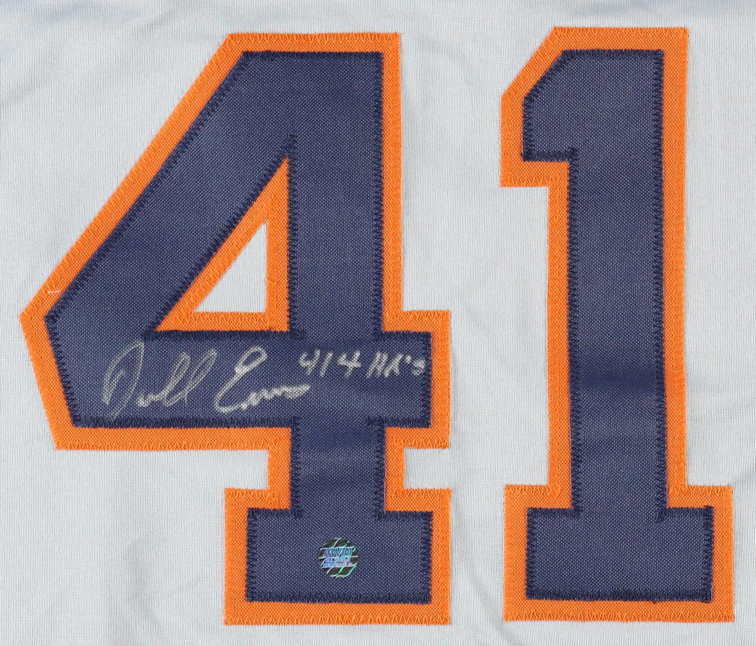 Darrell Evans Signed Jersey Inscribed "414 HR's" (AWM) at PristineAuction.com Darrell Evans Signed Jersey Inscribed "414 HR's" (AWM) at PristineAuction.com