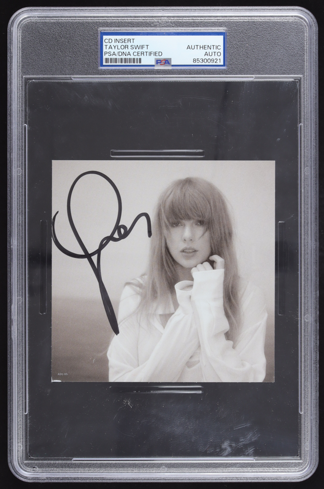 Taylor Swift Signed "The Tortured Poets Department" CD Insert (PSA) at PristineAuction.com Taylor Swift Signed "The Tortured Poets Department" CD Insert (PSA) at PristineAuction.com
