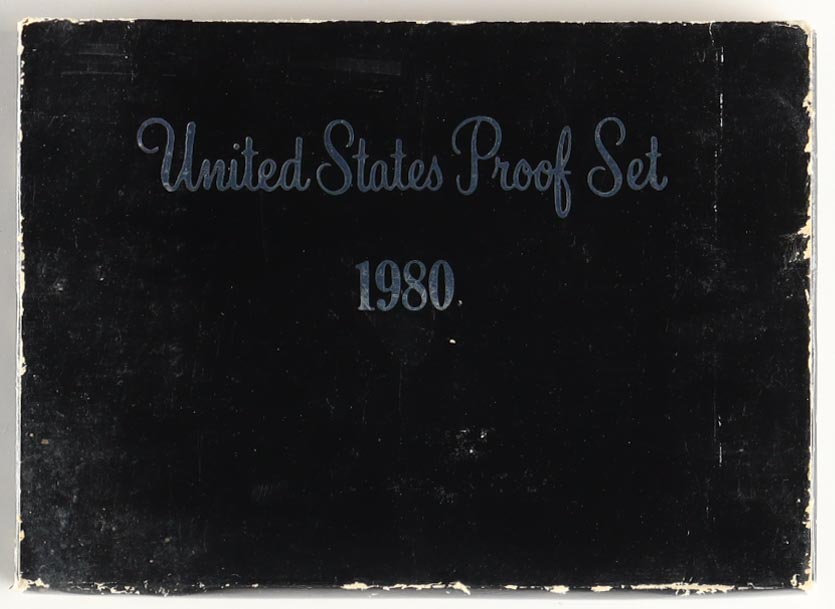 1980-S United States Mint Proof Set with (6) Coins at PristineAuction.com 1980-S United States Mint Proof Set with (6) Coins at PristineAuction.com