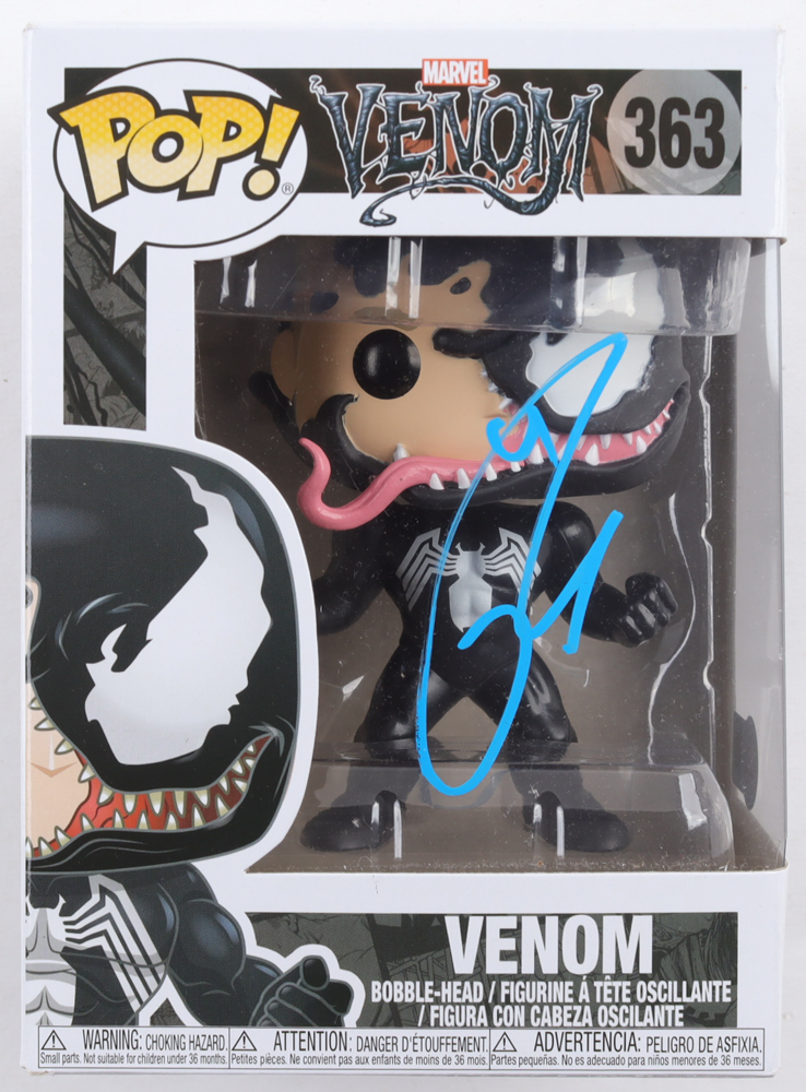 Tom Hardy Signed "Venom" Venom #363 Funko Pop! Vinyl Figure (Beckett) at PristineAuction.com Tom Hardy Signed "Venom" Venom #363 Funko Pop! Vinyl Figure (Beckett) at PristineAuction.com
