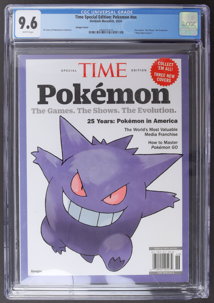2024 Time Special Edition: Pokemon Issue #nn Magazine (CGC 9.6 ...