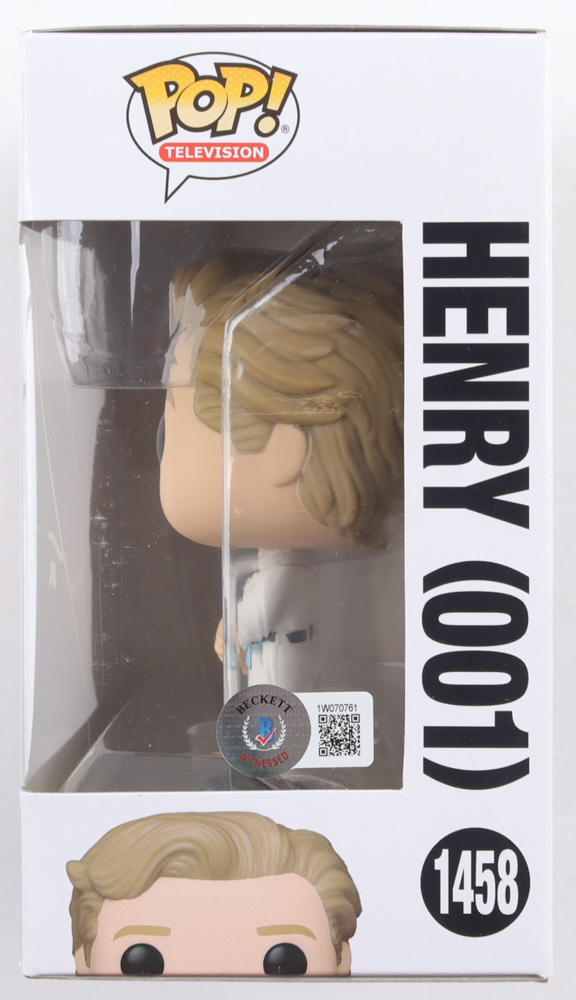 Jamie Campbell Bower Signed "Stranger Things" #1458 Henry (001) Funko Pop (Beckett) at PristineAuction.com Jamie Campbell Bower Signed "Stranger Things" #1458 Henry (001) Funko Pop (Beckett) at PristineAuction.com