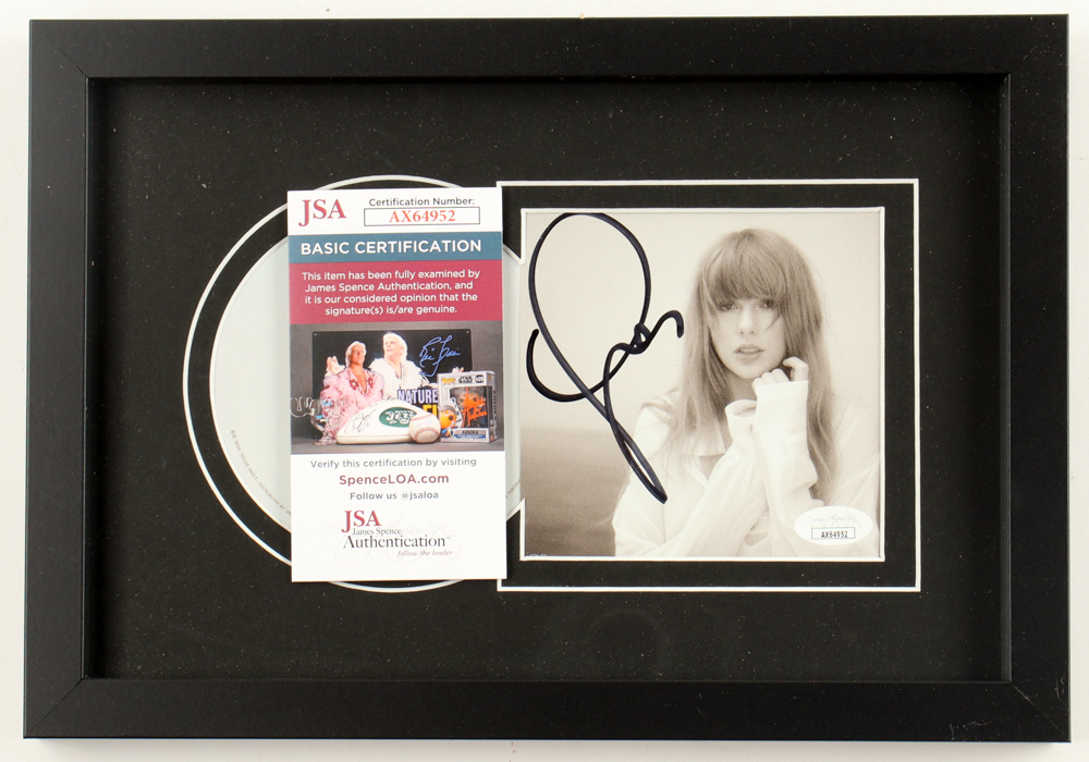 Taylor Swift Signed Custom Framed "The Tortured Poets Department" CD Album Insert Display With Disc (JSA) at PristineAuction.com Taylor Swift Signed Custom Framed "The Tortured Poets Department" CD Album Insert Display With Disc (JSA) at PristineAuction.com