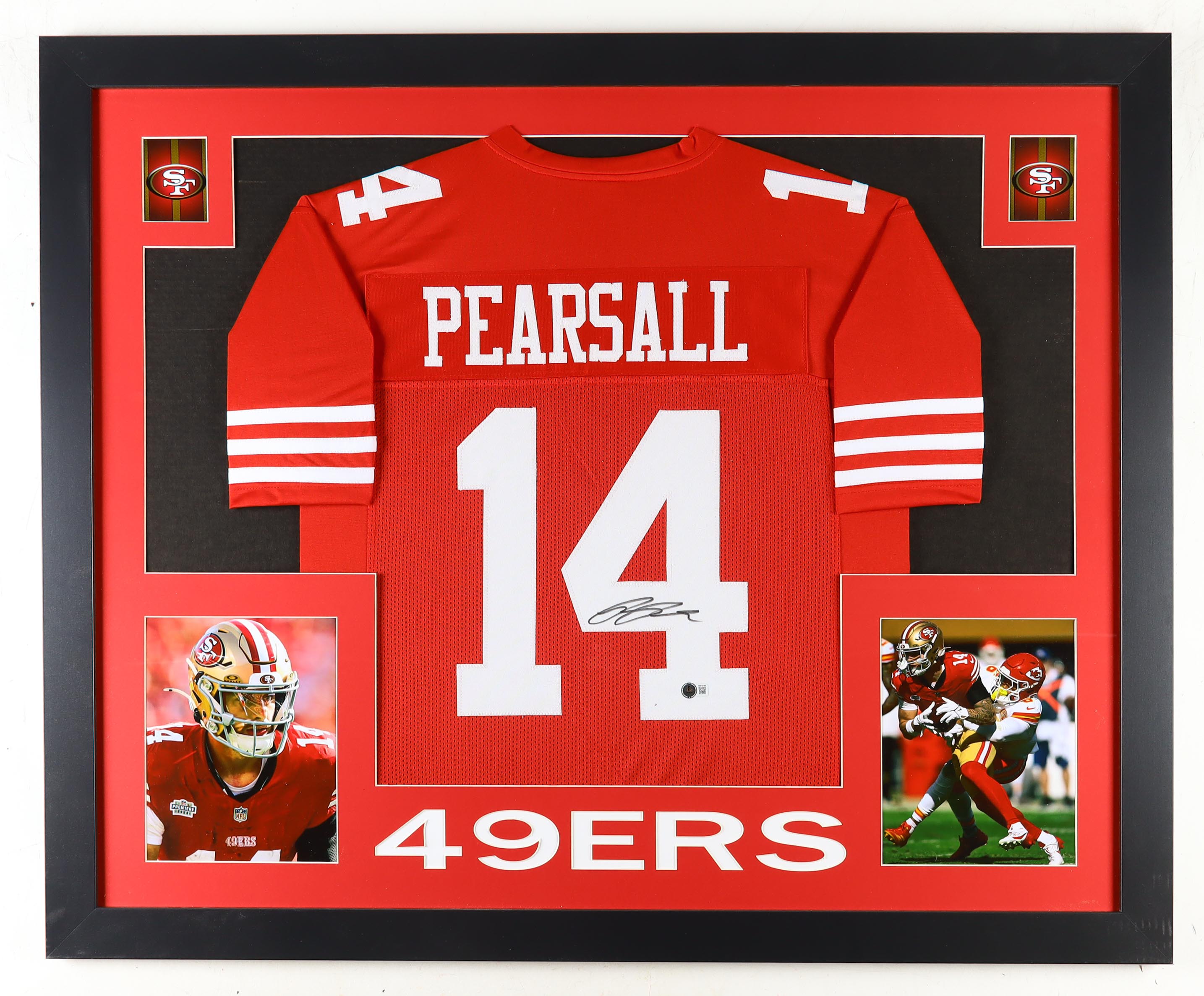 Ricky Pearsall Signed Custom Framed Jersey Display (Beckett) at PristineAuction.com Ricky Pearsall Signed Custom Framed Jersey Display (Beckett) at PristineAuction.com