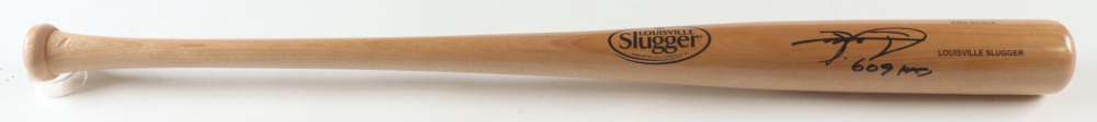 Sammy Sosa Signed Lousville Slugger Baseball Bat Inscribed "609 HRs" (JSA) at PristineAuction.com Sammy Sosa Signed Lousville Slugger Baseball Bat Inscribed "609 HRs" (JSA) at PristineAuction.com