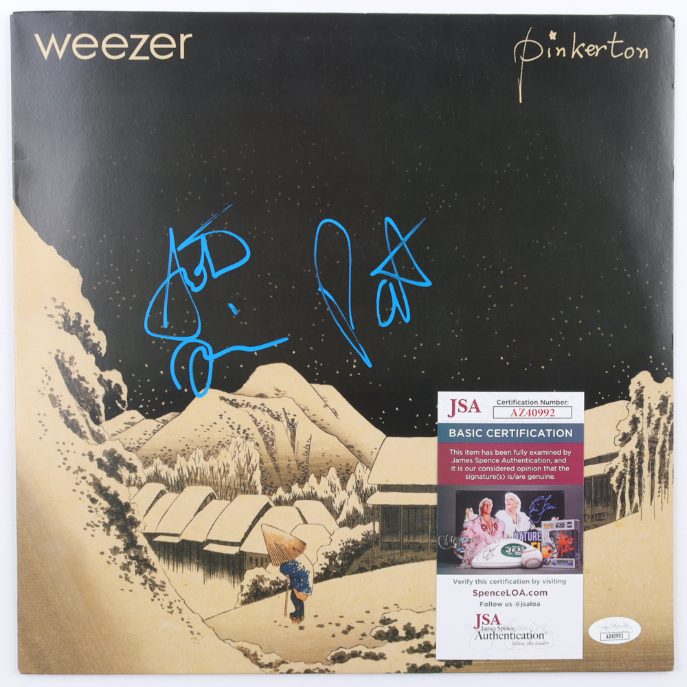 Weezer Band Signed 