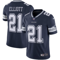 Ezekiel Elliott Cowboys Nike Jersey at PristineAuction.com