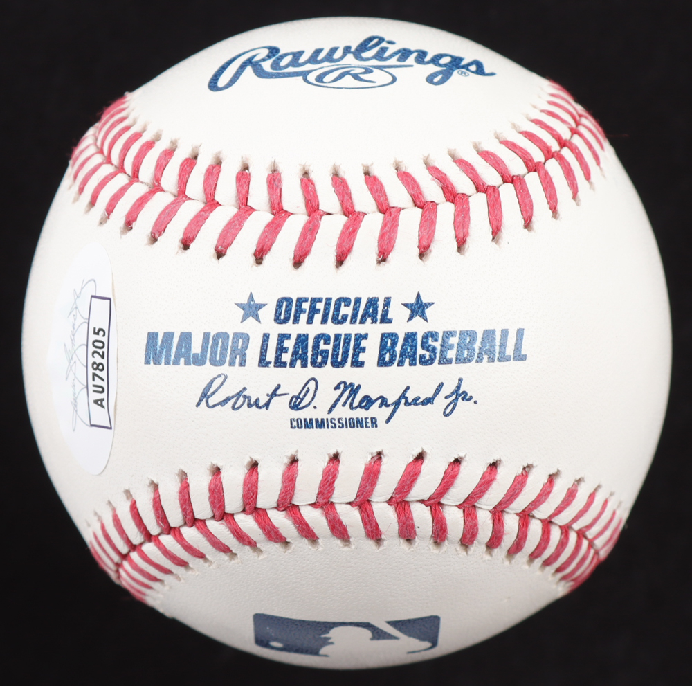 Allen Iverson Signed OML Baseball (JSA) at PristineAuction.com Allen Iverson Signed OML Baseball (JSA) at PristineAuction.com