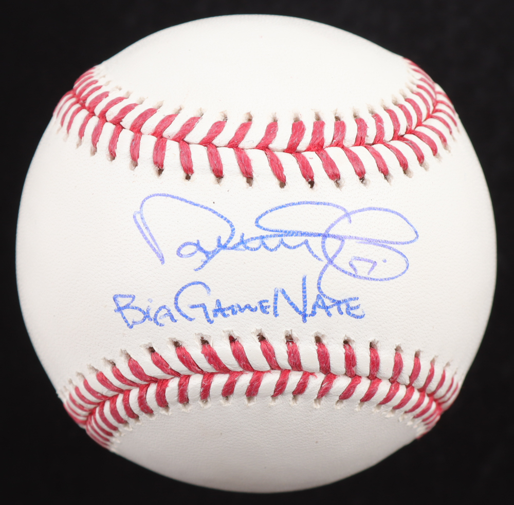 Nathan Eovaldi Signed OML Baseball Inscribed "Big Game Nate" (Beckett) at PristineAuction.com Nathan Eovaldi Signed OML Baseball Inscribed "Big Game Nate" (Beckett) at PristineAuction.com