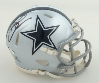 Brandin Cooks Signed Cowboys Speed Mini Helmet (JSA) at PristineAuction.com