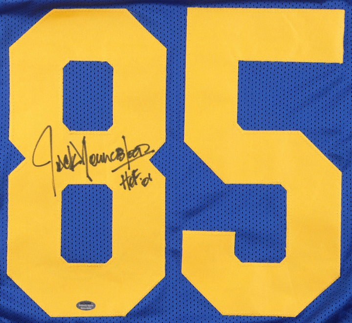 Jack Youngblood Signed Jersey Inscribed "HF 01" (Schwartz) at PristineAuction.com Jack Youngblood Signed Jersey Inscribed "HF 01" (Schwartz) at PristineAuction.com