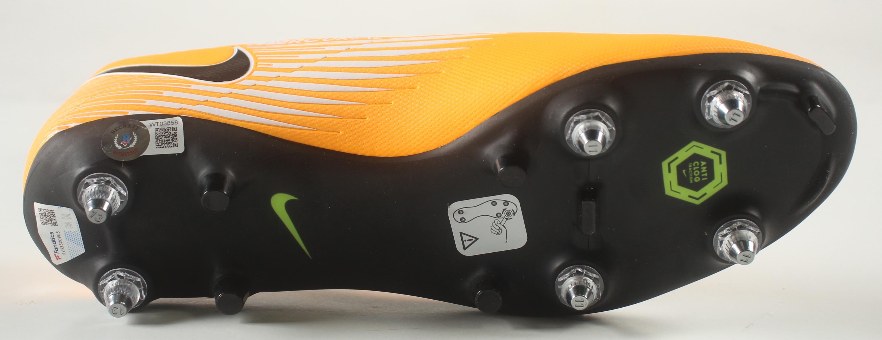 Erling Haaland Signed Nike Soccer Cleat (Fanatics & Beckett) at PristineAuction.com Erling Haaland Signed Nike Soccer Cleat (Fanatics & Beckett) at PristineAuction.com