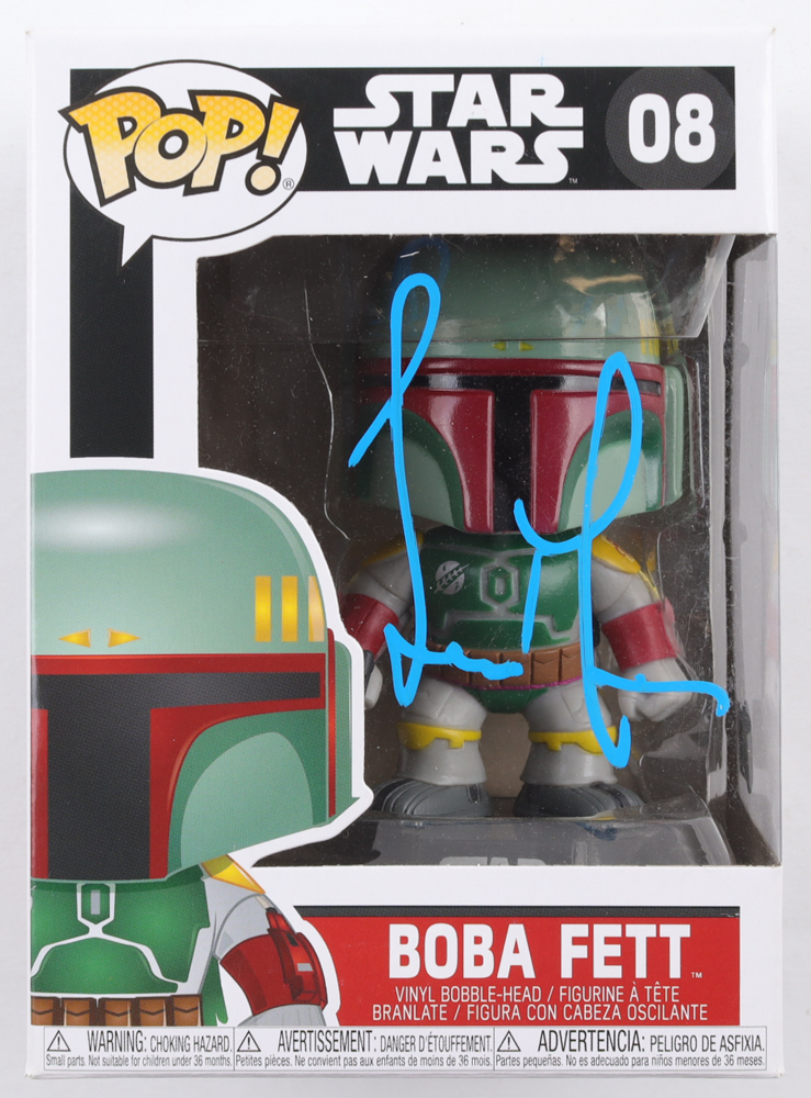 Temuera Morrison Signed "Star Wars" #08 Boba Fett Bobble-Head Funko Pop! Vinyl Figure (Beckett) at PristineAuction.com Temuera Morrison Signed "Star Wars" #08 Boba Fett Bobble-Head Funko Pop! Vinyl Figure (Beckett) at PristineAuction.com