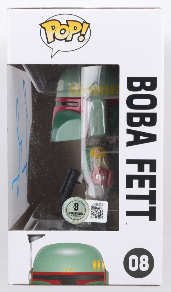 Temuera Morrison Signed "Star Wars" #08 Boba Fett Bobble-Head Funko Pop! Vinyl Figure (Beckett) at PristineAuction.com Temuera Morrison Signed "Star Wars" #08 Boba Fett Bobble-Head Funko Pop! Vinyl Figure (Beckett) at PristineAuction.com