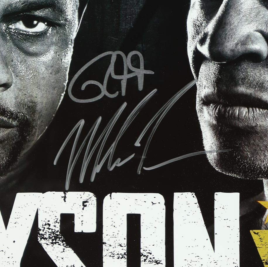 Mike Tyson & Roy Jones Jr. Signed Custom Framed "Tyson vs Jones" Poster Display (JSA & Fiterman) at PristineAuction.com Mike Tyson & Roy Jones Jr. Signed Custom Framed "Tyson vs Jones" Poster Display (JSA & Fiterman) at PristineAuction.com