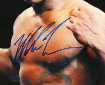 Mike Tyson Signed Custom Framed "Tyson vs Golota" Poster Display (JSA & Fiterman) at PristineAuction.com Mike Tyson Signed Custom Framed "Tyson vs Golota" Poster Display (JSA & Fiterman) at PristineAuction.com