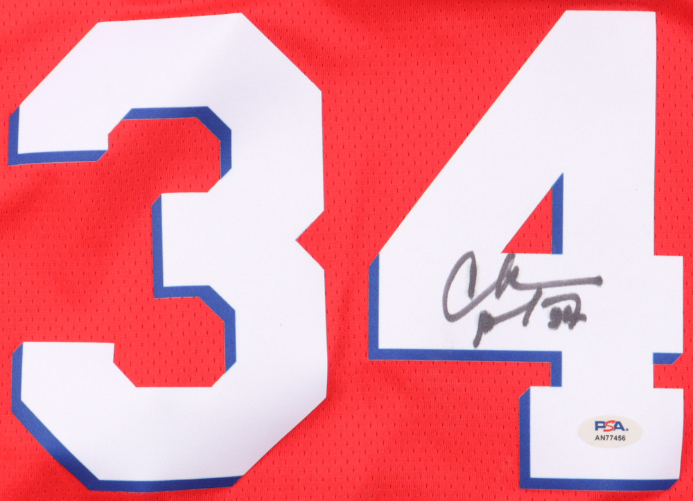 Charles Barkley Signed 76ers Jersey (PSA) at PristineAuction.com Charles Barkley Signed 76ers Jersey (PSA) at PristineAuction.com