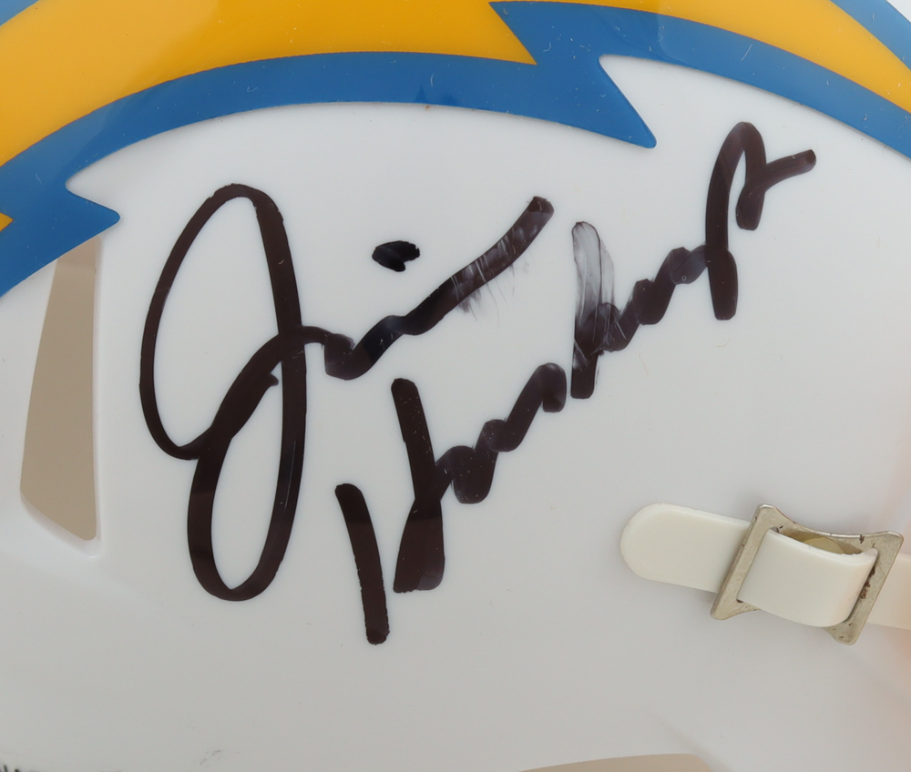 Jim Harbaugh Signed Chargers Speed Mini Helmet (Fanatics) at PristineAuction.com Jim Harbaugh Signed Chargers Speed Mini Helmet (Fanatics) at PristineAuction.com