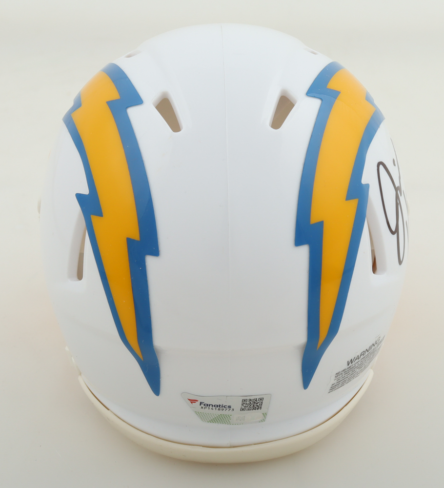 Jim Harbaugh Signed Chargers Speed Mini Helmet (Fanatics) at PristineAuction.com Jim Harbaugh Signed Chargers Speed Mini Helmet (Fanatics) at PristineAuction.com