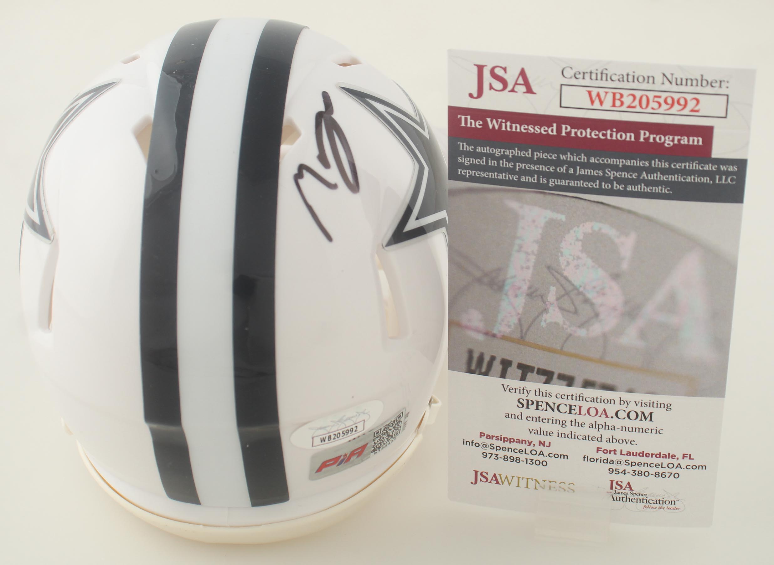 Mazi Smith Signed Cowboys Speed Mini Helmet (JSA & PIA) at PristineAuction.com Mazi Smith Signed Cowboys Speed Mini Helmet (JSA & PIA) at PristineAuction.com